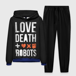 Мужской костюм с толстовкой 3D Love Death + Robots