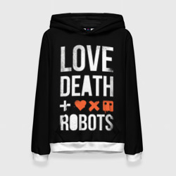 Женская толстовка 3D Love Death + Robots