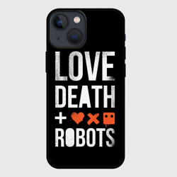 Чехол для iPhone 13 mini Love Death + Robots