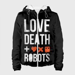 Женская куртка 3D Love Death + Robots