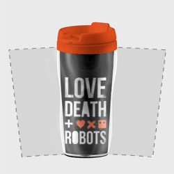 Термокружка-непроливайка Love Death + Robots - фото 2