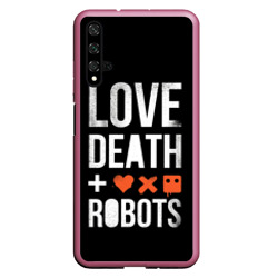 Чехол для Honor 20 Love Death + Robots