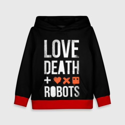 Детская толстовка 3D Love Death + Robots