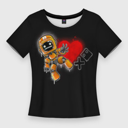 Женская футболка 3D Slim K-VRC Love Death and Robots