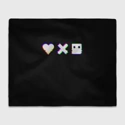 Плед 3D Love Death and Robots Glitch