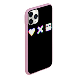 Чехол для iPhone 11 Pro Max матовый Love Death and Robots Glitch - фото 2