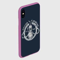 Чехол для iPhone XS Max матовый Сгибальщик 3000 - фото 2