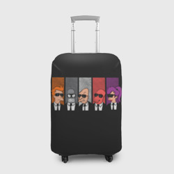 Чехол для чемодана 3D Agents Futurama