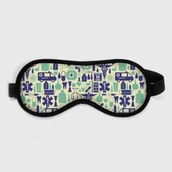 Маска для сна 3D Медицина Паттерн