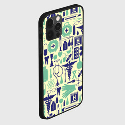 Чехол для iPhone 12 Pro Медицина Паттерн - фото 2