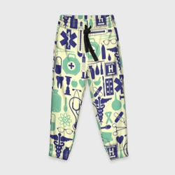 Детские брюки 3D Медицина Паттерн