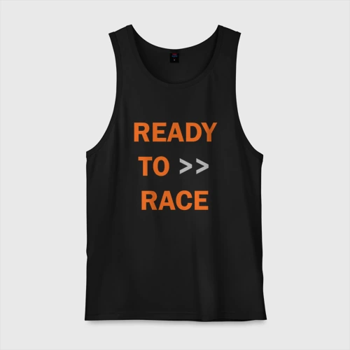 Мужская майка хлопок KTM ready to race +спина
