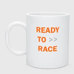 Кружка керамическая KTM ready to race +спина