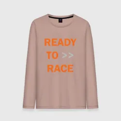 Мужской лонгслив хлопок KTM ready to race +спина