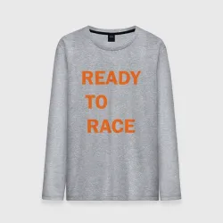 Мужской лонгслив хлопок KTM ready to race +спина