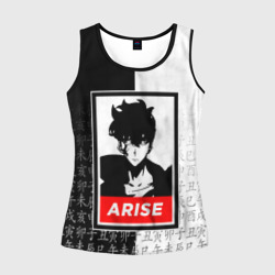 Женская майка 3D Сон Джин Ву solo leveling