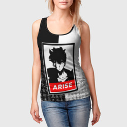 Женская майка 3D Сон Джин Ву solo leveling - фото 2