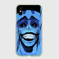 Чехол для iPhone XS Max матовый Поднятие уровня в одиночку