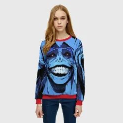 Женский свитшот 3D Поднятие уровня в одиночку - фото 2