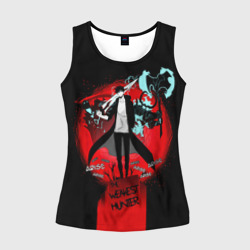 Женская майка 3D Solo leveling портал