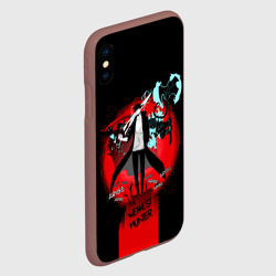 Чехол для iPhone XS Max матовый Solo leveling портал - фото 2