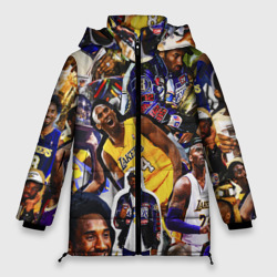 Женская зимняя куртка Oversize Коби Брайант Kobe Bryant