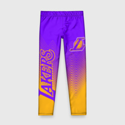 Детские леггинсы 3D Los Angeles Lakers Лейкерс