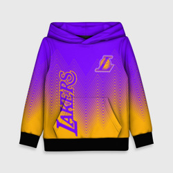 Детская толстовка 3D Los Angeles Lakers Лейкерс