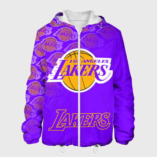 Мужская куртка 3D LOS ANGELES LAKERS / ЛЕЙКЕРС - купить по цене 4890 ...