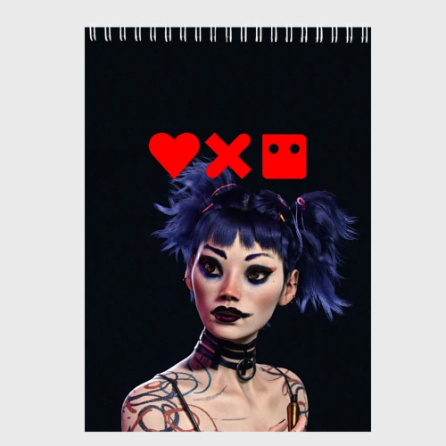 Скетчбук Love, Death and Robots - Lora