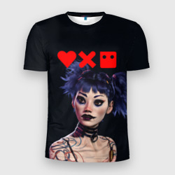Мужская футболка 3D Slim Love, Death and Robots - Lora