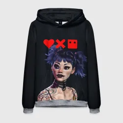 Мужская толстовка 3D Love, Death and Robots - Lora