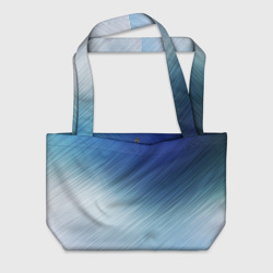 Пляжная сумка 3D Текстура. Оттенки льда