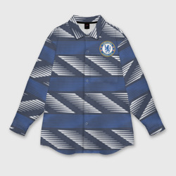 Мужская рубашка oversize 3D FC Chelsea Breathe Training Top 2021-22