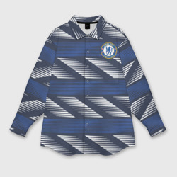 Женская рубашка oversize 3D FC Chelsea Breathe Training Top 2021-22