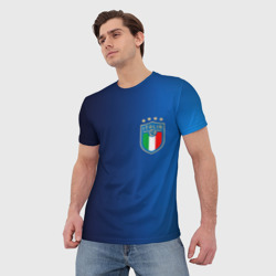 Мужская футболка 3D Сборная Италии - фото 2