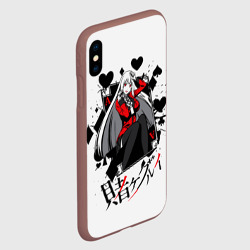 Чехол для iPhone XS Max матовый Kakegurui - Saotome Mary - фото 2