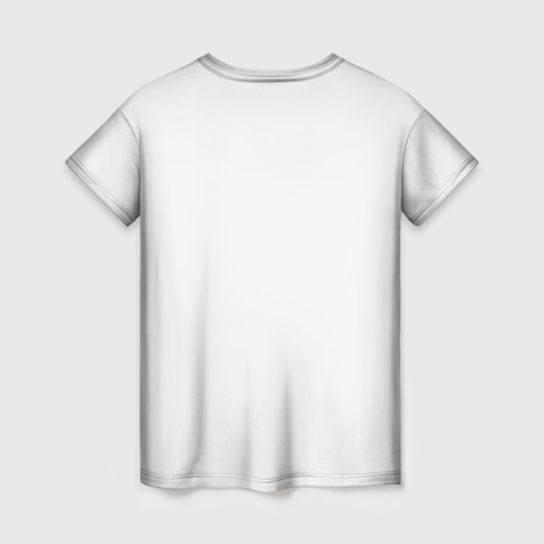 Женская футболка 3D с принтом Kakegurui - Saotome Mary, вид сзади #1
