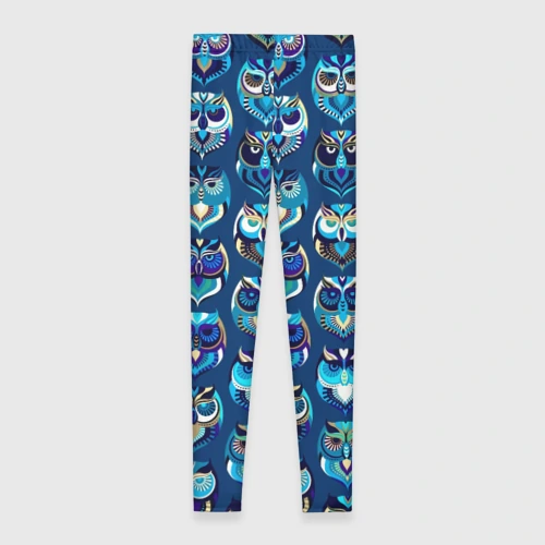 Леггинсы 3D Совы - фото 2