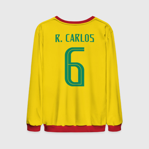 Мужской свитшот 3D Р. Карлос футболка сборной, цвет красный - фото 2