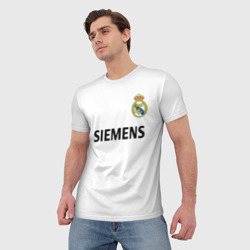Мужская футболка 3D Р. Карлос футболка Реала - фото 2