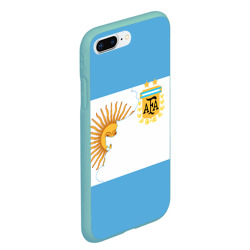 Чехол для iPhone 7Plus/8 Plus матовый Сборная Аргентины - фото 2