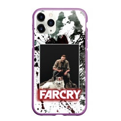 Чехол для iPhone 11 Pro Max матовый Farcry wolf