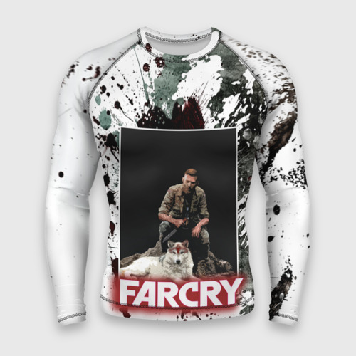 Мужской рашгард 3D Farcry wolf, цвет 3D печать