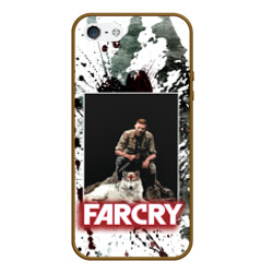 Чехол для iPhone 5/5S матовый Farcry wolf