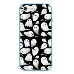 Чехол для iPhone 5/5S матовый Boo Привидения