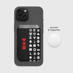 Картхолдер Magsafe магнитный Любовь, смерть и роботы - фото 2