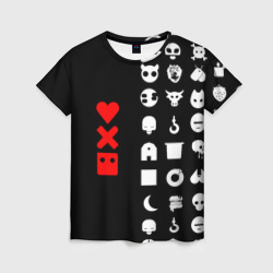 Любовь, смерть и роботы – Женская футболка 3D с принтом купить со скидкой в -26%