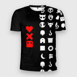 Мужская футболка 3D Slim Любовь, смерть и роботы