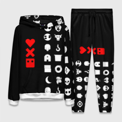 Женский костюм с толстовкой 3D Любовь, смерть и роботы